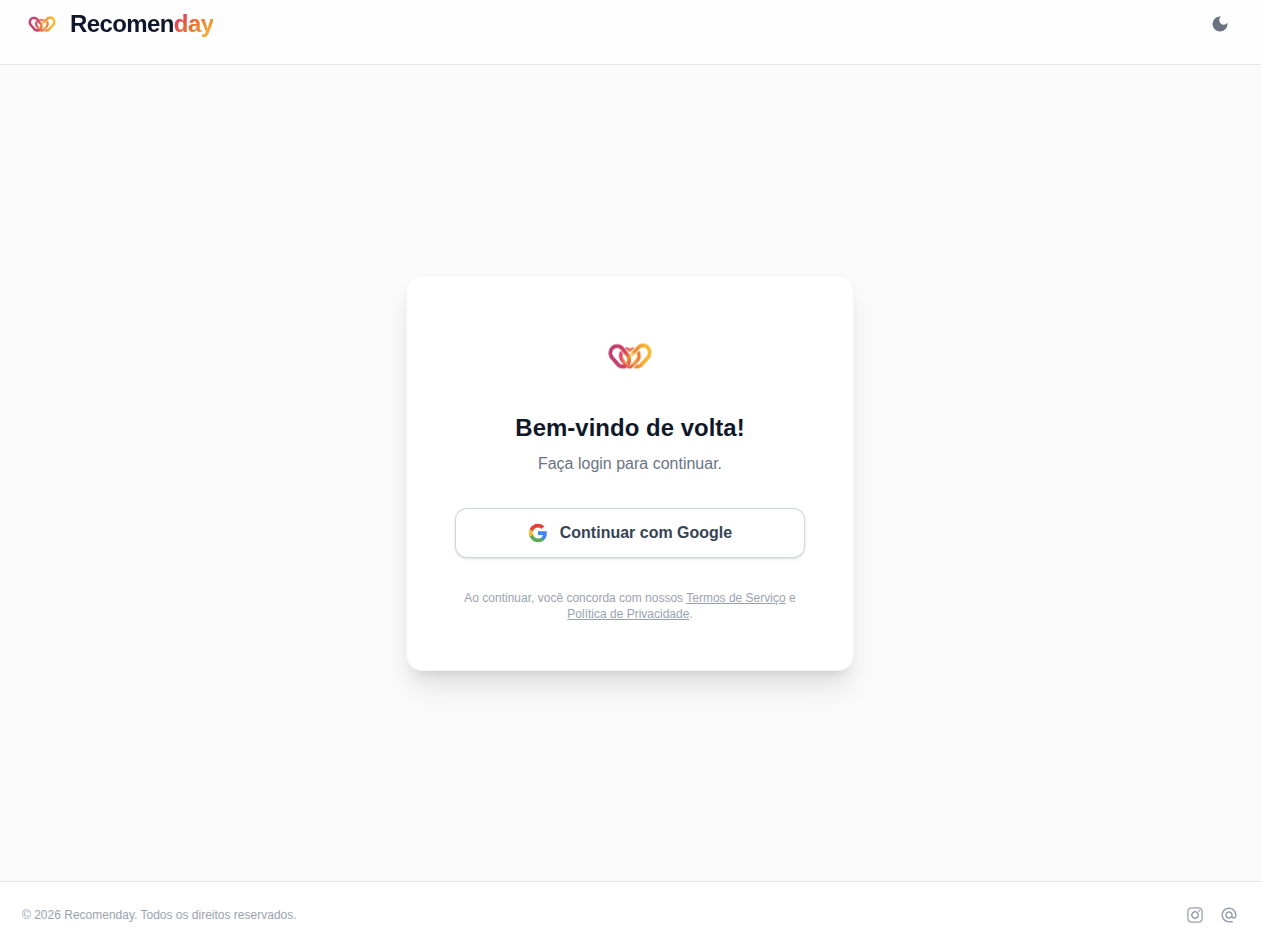 Detalhe 2 de Recomenday