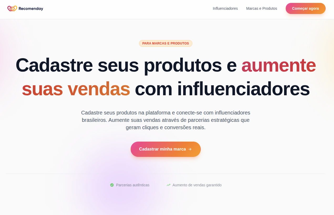 Detalhe 1 de Recomenday